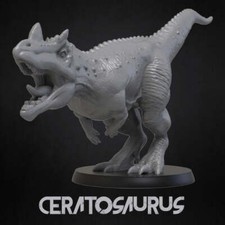 Ceratosaurus - Dinosaurs Set 1 - 3D IP Studios - Terrain Wargaming D D DnD 28mm