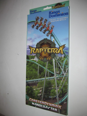 KINGS DOMINION ROLLER COASTER MODEL KIT RAPTERRA  NANOCOASTER