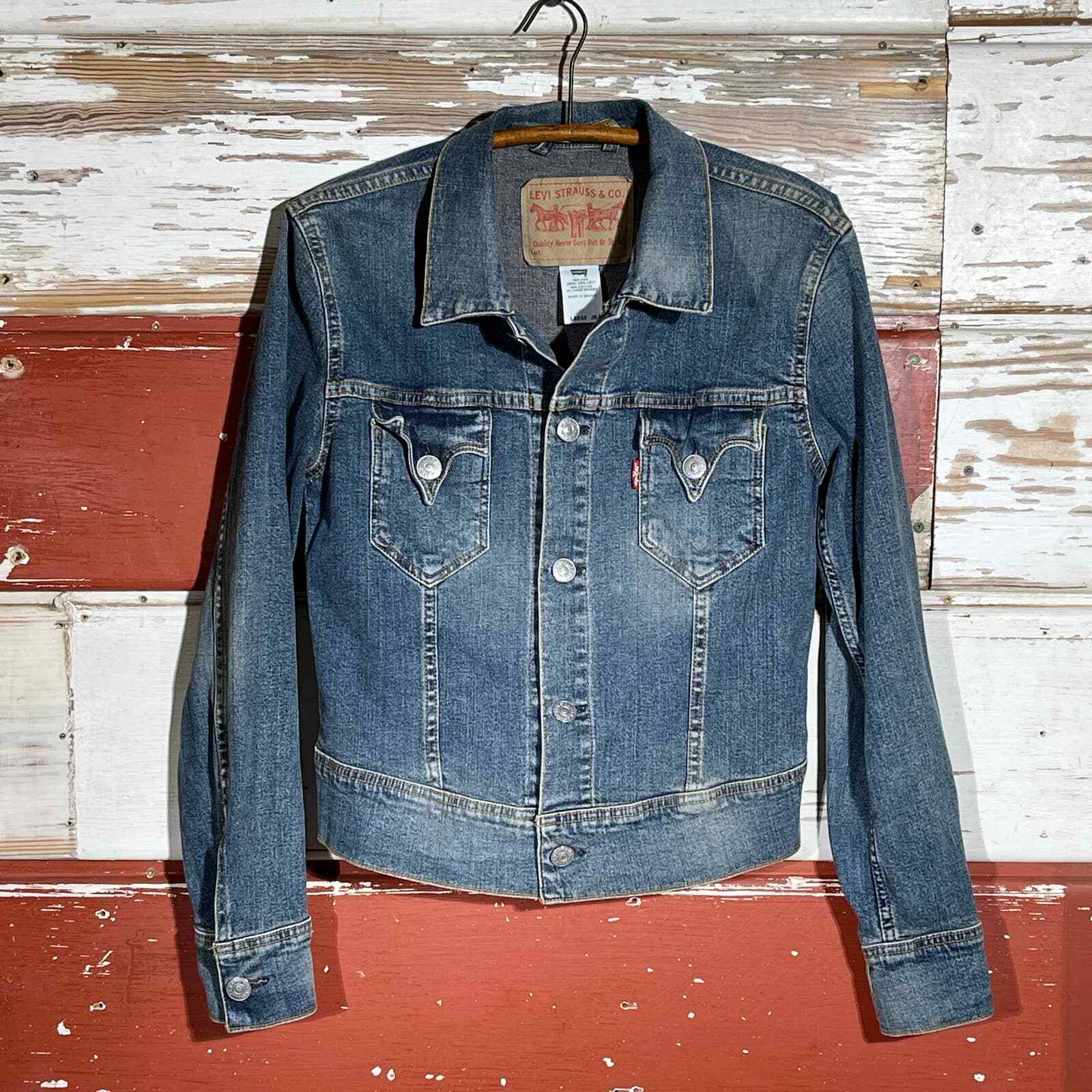 Type 1 Y2K Vintage Levi's Jean Trucker Jacket Gem