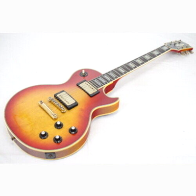Greco Electric Guitar EG-500C Les Paul Custom Red Sunburst With  