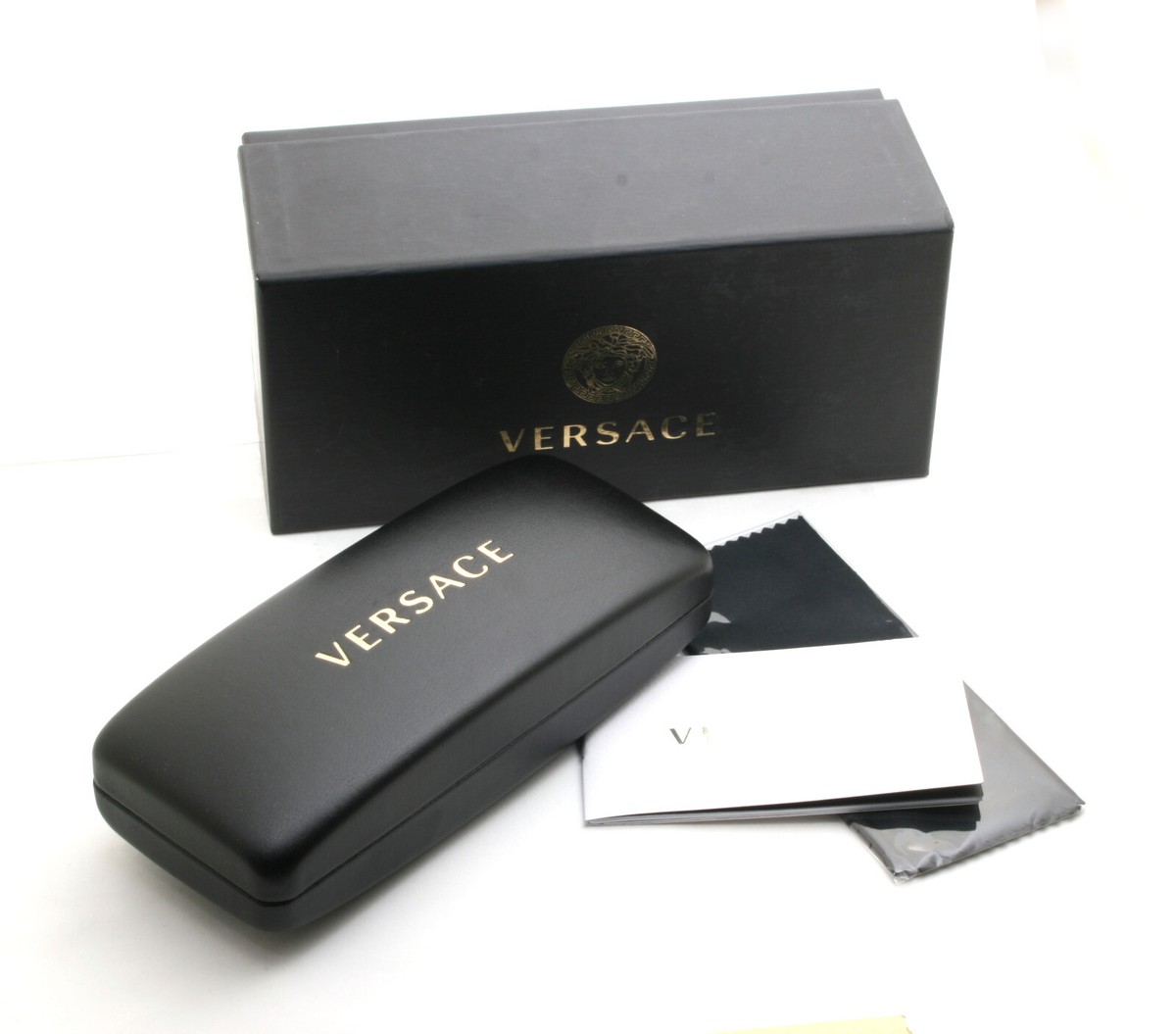Versace ® Sunglass Eyeglass Case + Box + Cloth etc  display picture 2