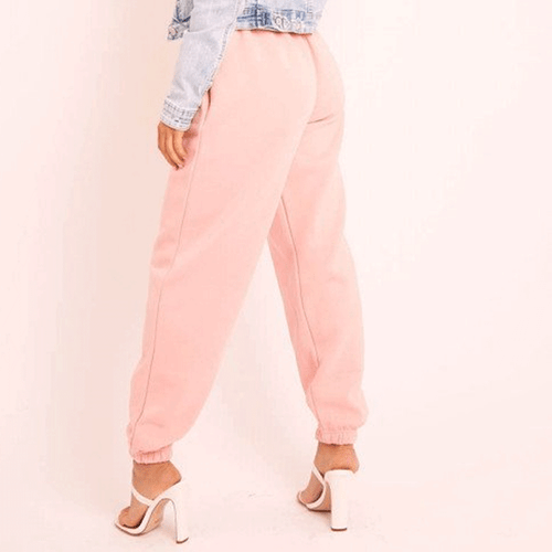 Damen Jogginghose lässig passend Jogginghose mit Manschetten Joghose 2 Stile. - Bild 24 von 24