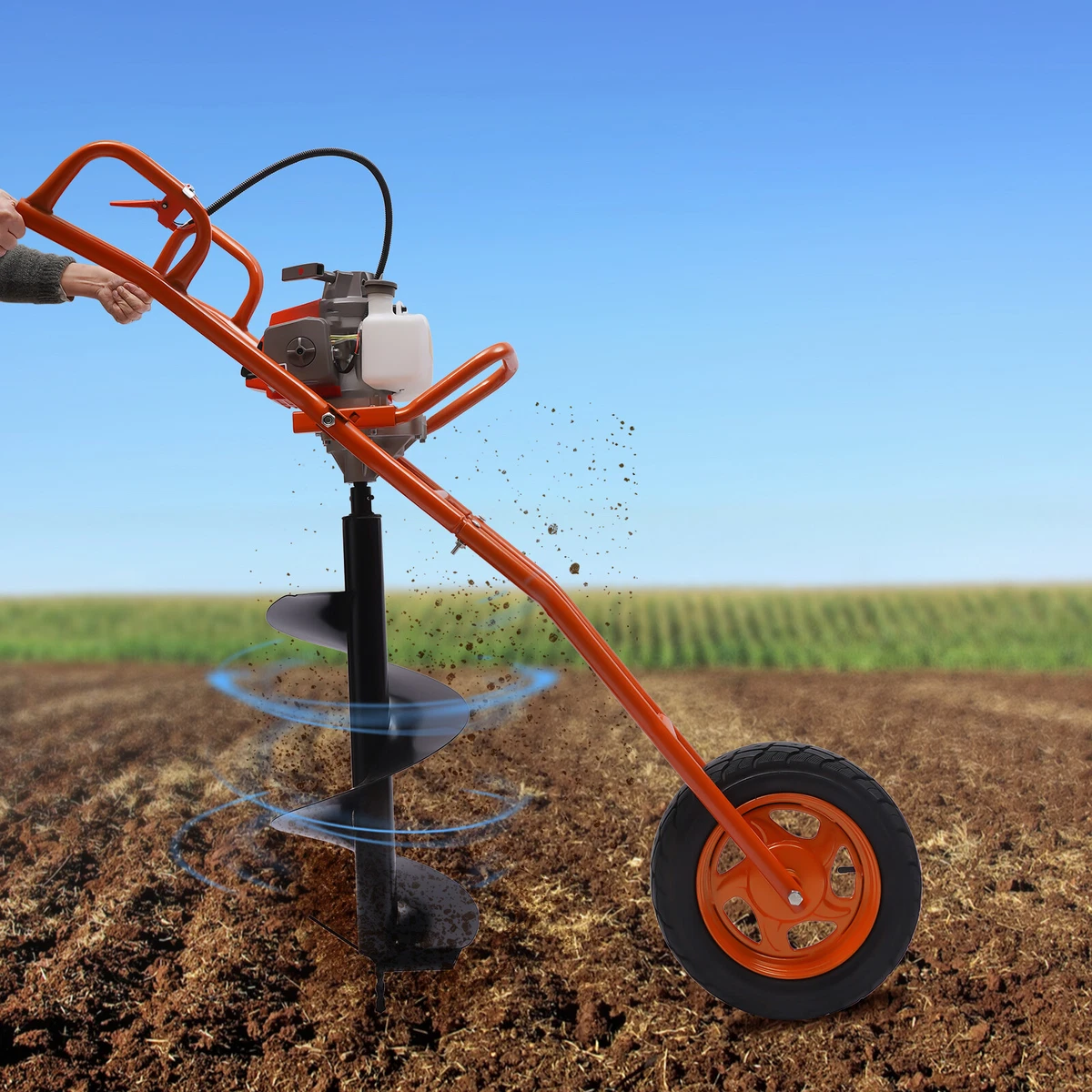 Earth auger bit sale for hand drill