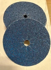 S7R Zirconia Edger Disks - 7"x7/8"  24 Grit - Quantity: 25 (2 BOXES) - 50 discs