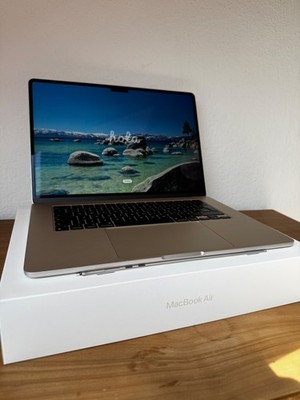MacBook Air M2 15 Zoll 16GB 512GB - top Zustand - komplett - Originalverpackung