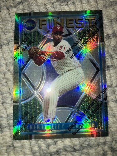 1995 Topps Finest Heathcliff Slocumb #264 card