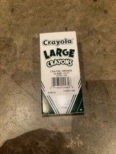 1 Dozen Crayola Large Crayons ORANGE Brand New