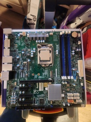 SuperMicro X11SSQ LGA1151 mATX Motherboard with Intel i7-6700 & 8GB DDR4 2400