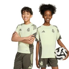 Image of Real Madrid adidas Training Jersey - Green - Kids