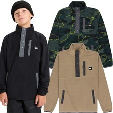 Quiksilver Kids No Destination Half Zip Fleece