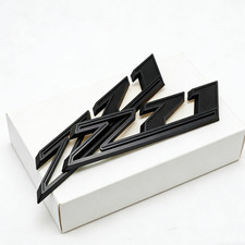 2PCS Matte Black 2019-2023 For Silverado Z71 Emblem Badge 84632695 Nameplate