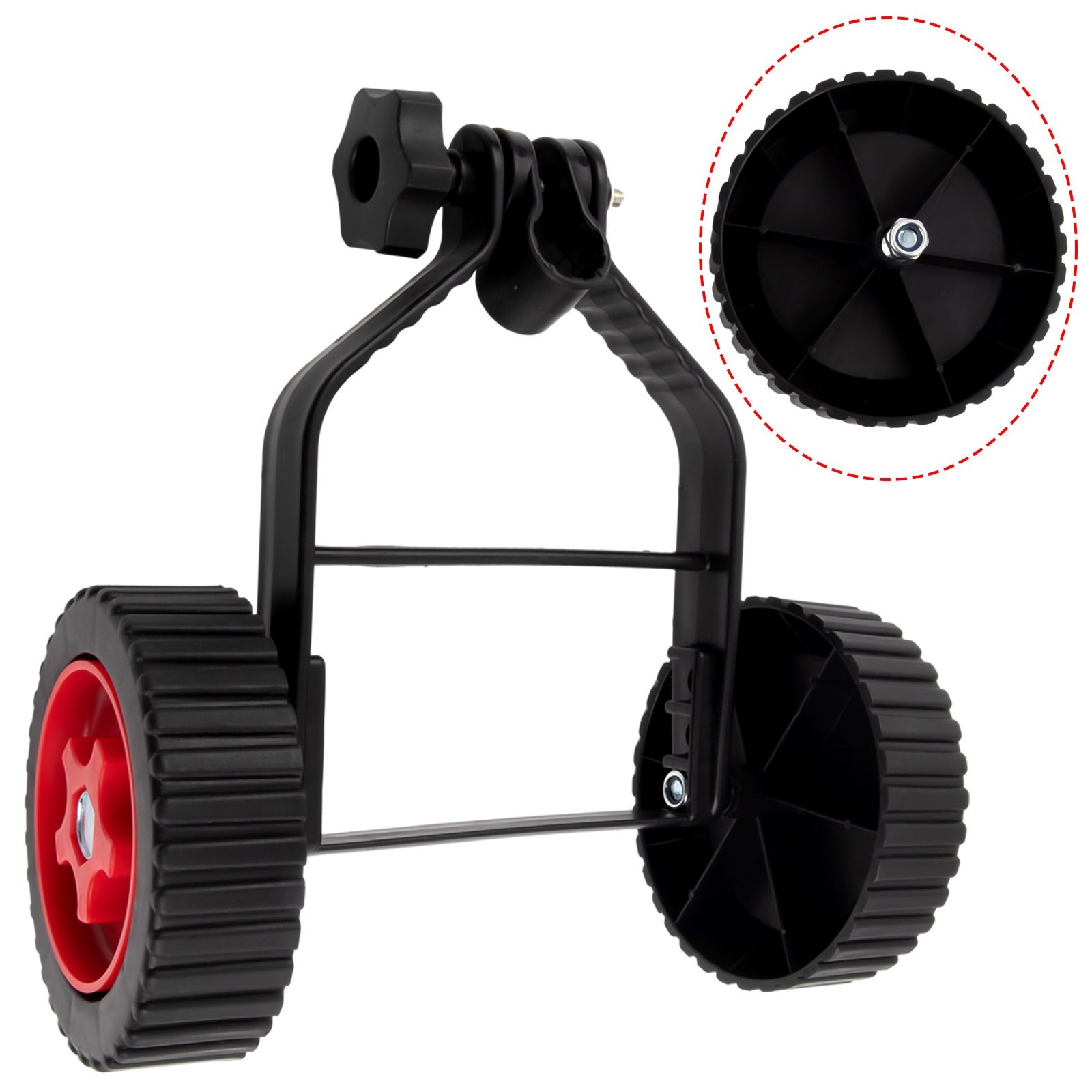 Stable Support Wheels for Grass Cutter Reduce Fatigue and Enhance Efficiency