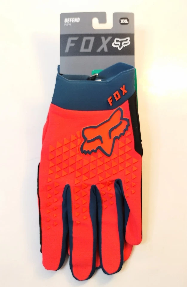 Guantes Fox Defend para hombre Color: Naranja Talla: XXL Foto 2 de 4