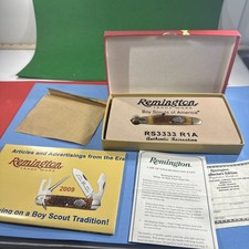 Remington Boy Scouts of America Pocket Knife 2009 Authentic Recreation RS3333