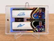 2023-24 Panini Select La Liga Ferran Torres Dani Olmo Dual Auto 