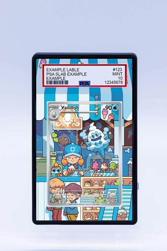Vanillish 190 Paradox Rift Pokemon Extended  Artwork For PSA CGC BGS or TAG