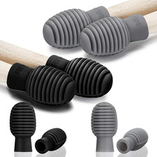 8 Pack Drumstick Dampeners for Silent Drumming Practice Silicone Drumstick Tips