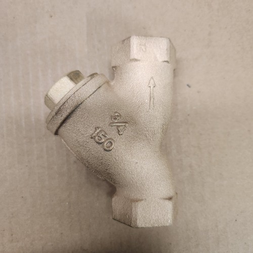 Hobart AM14 Commercial Dishwasher Brass 3/4" Line Strainer 186922 Screen 186925
