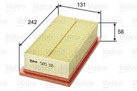 Valeo Luftfilter 585118 FüR Alfa Romeo Passend FüR Fiat Lancia
