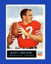1965 Philadelphia Set-Break #171 John Brodie NR-MINT *GMCARDS*