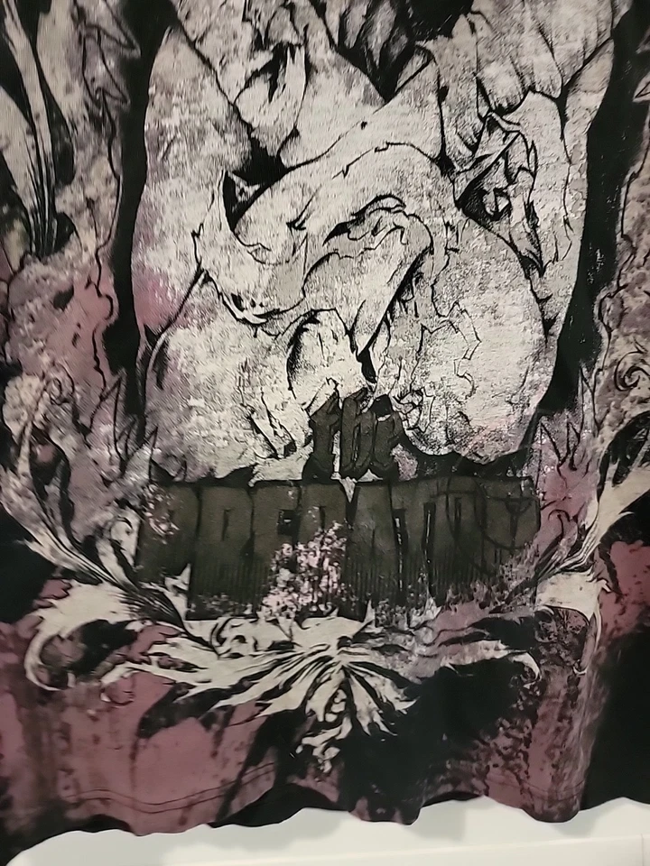 Camisa masculina vintage prata estrela elenco média Y2K skatista grunge MMA Goth Predator - Imagem 2 de 4