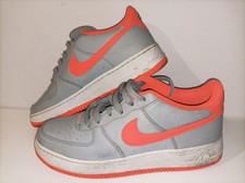 Nike Air Force 1 grigio fumo cremisi CT389-005 taglia UK 6 Air Force Low Top