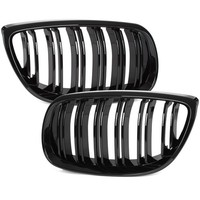 BMW E92 E93 Nierengitter Doppelstrebe Schwarz