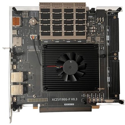 MPSoC XCZU19EG-F V0.3 AMR+FPGA Development Board Kit 10Gbps Ethernet PCIE3.0 1pc