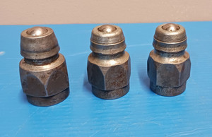 3 ea. Safeway S11-4 Hydraulic 1/2" NPTF Male Tip For Older Style Equipment