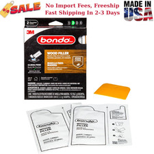Bondo 2 oz. Wood Filler Ready Mix Pouches, 2-Pack WF-2PK-ES 