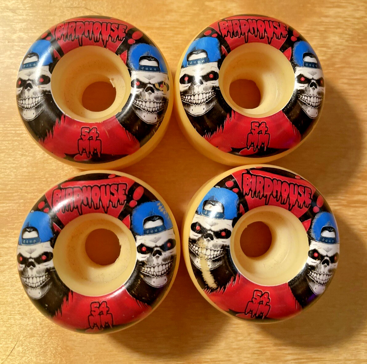 NOS Birdhouse Skateboard Wheels 54mm Tony Hawk Early 2000&rsquo;