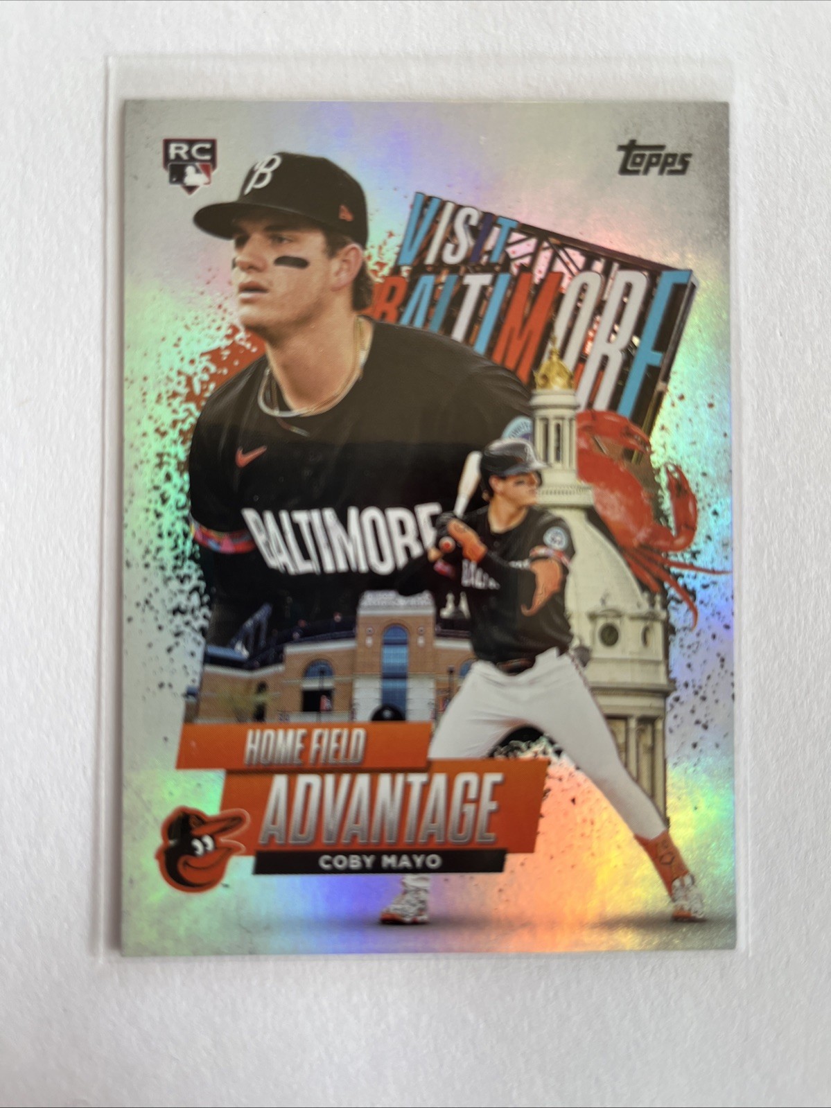 2025 Topps Series 1 - Home Field Advantage Coby Mayo #HA-14 (RC)