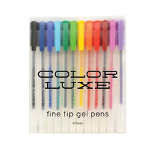 International Arrivals Color multicolore Colour Luxe Gel Pens