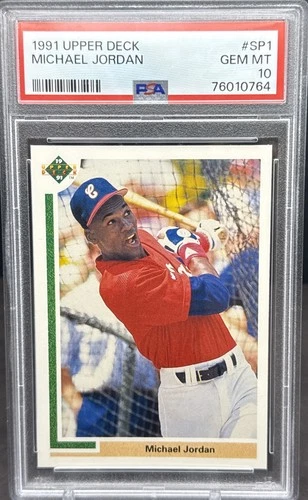 1991 Upper Deck Michael Jordan #SP1 Chicago White Sox PSA 10 NJ1