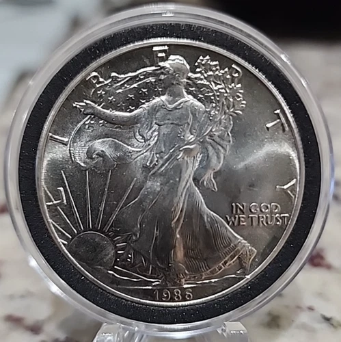 1986 American Silver Eagle Uncirculated 1oz .999 Fine Silver