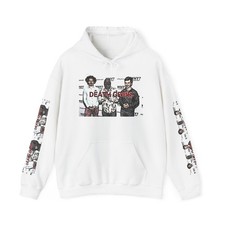 Death Grips Band Long Sleeve Hoodie Graphic Print Crewneck Sweatshirt Unisex NEW