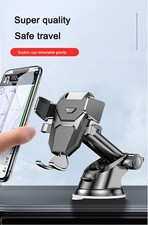 Car Phone Holder Mount Dashboard Windshield Suction Cup 360 Adjustable Universal