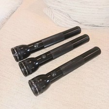 ONE Maglite 3 D battery, LED Flashlight, Black - Work Fine, I Have 1 For Sale 