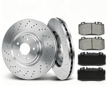 2x Bremsscheiben 4xBeläge Vorne für Mercedes-Benz W203 CL203 S203 C209 A209 R171