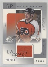 2000 SP Game Used Edition Tools of the Numbered to 350 /350 John LeClair #JL je2