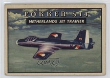 1952 Topps Wings - Friend or Foe R707-4 Fokker S14 #119 0nr3