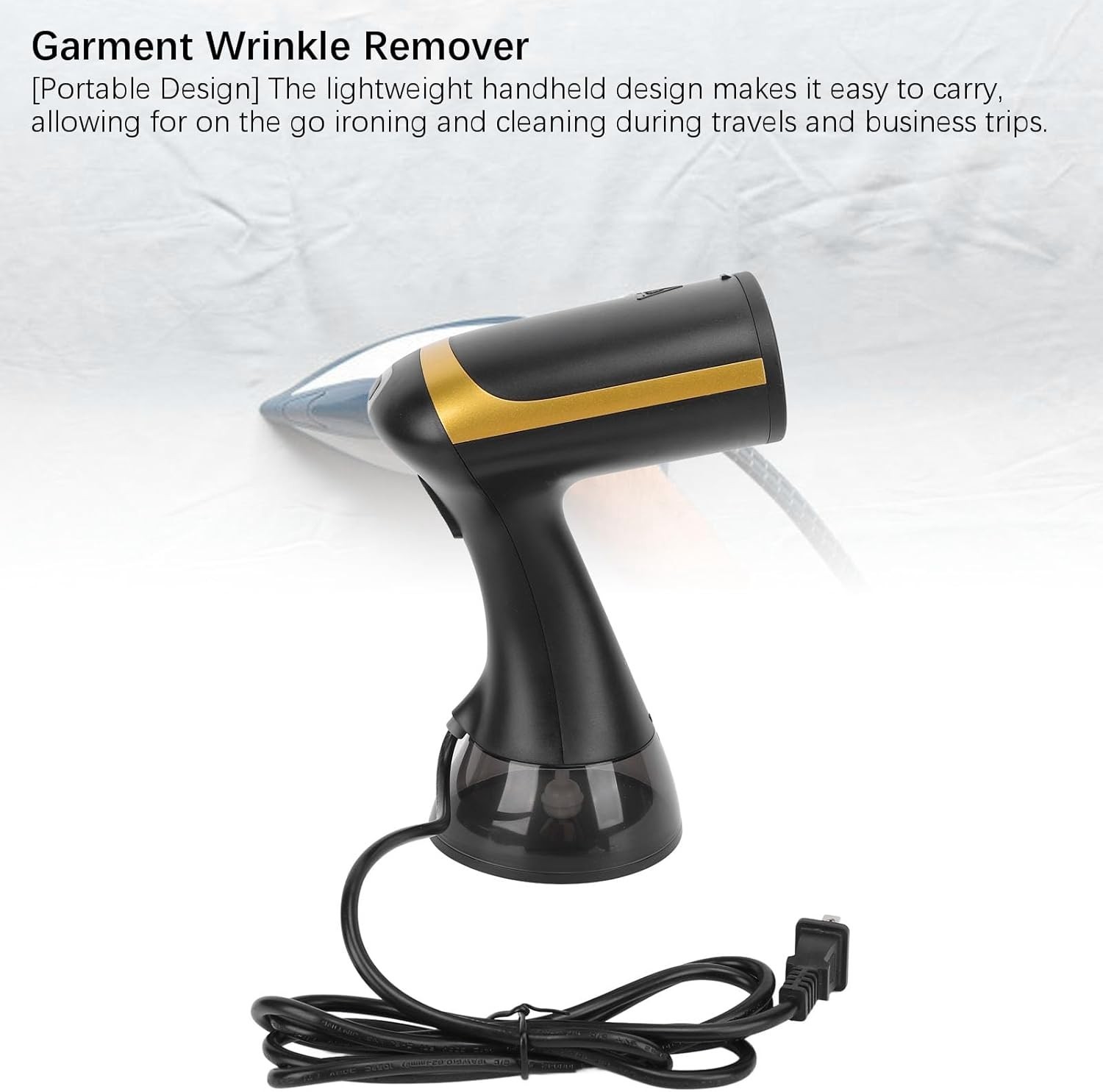 Portable Steam Iron 1500W 300ml Capacity 20 Second Fast Heat Up