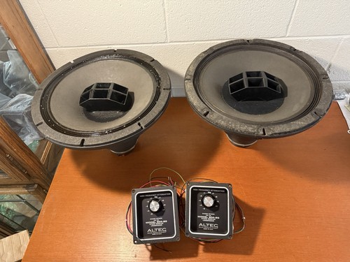 Altec 604-8G Speakers With Crossover Network Pair Original