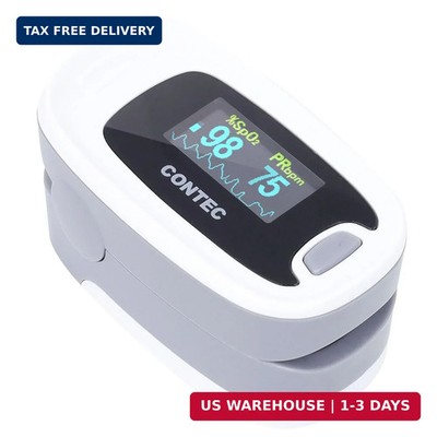 CONTEC CMS50NA Pulse Oximeter Fingertip Blood Oxygen Saturation Monitor SpO2 and