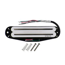 OriPure Alnico 5 Hot Dual Rails Pickup White 10-11K for ST Style Eectric Guitar