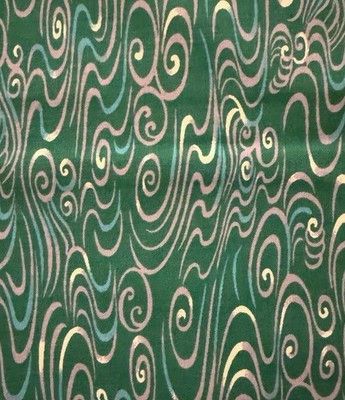KYOTO GARDEN Prints By RJR Fabrics Teal White Gray Swirl 36 x 44 