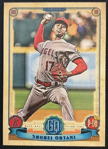 2019 Topps Gypsy Queen Shohei Ohtani 2nd Year LA Angels Dodgers GOAT MVP Shotime