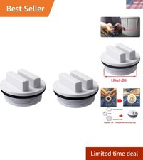 1.5" Winterizing Pool Plugs - Durable Spa Return Line Drain Plugs 2 Pack