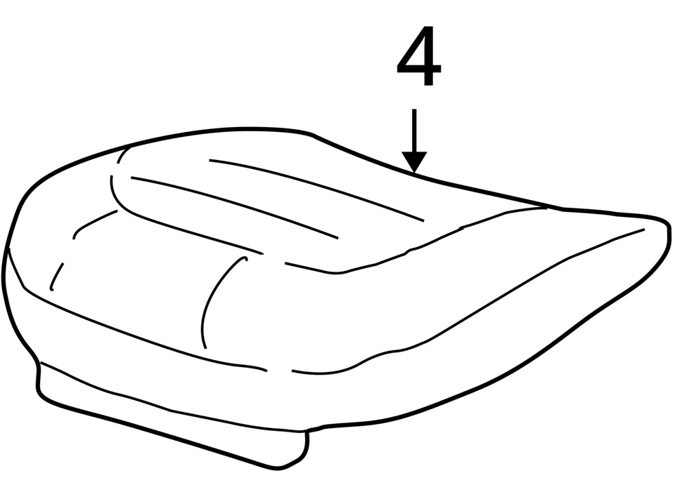 CUBIERTA CADILLAC DEVILLE 2000-2003 12493368 - NUEVA OEM 12493368 Foto 3 de 3