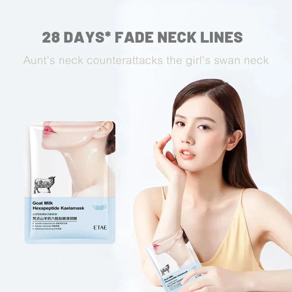 Neck Mask Collagen Firming Necks Skincare Mask Beauty Moisturizing Lift Firming - Image 4 of 4